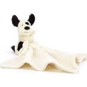 Jellycat Bashful Black & Cream Puppy
Soother